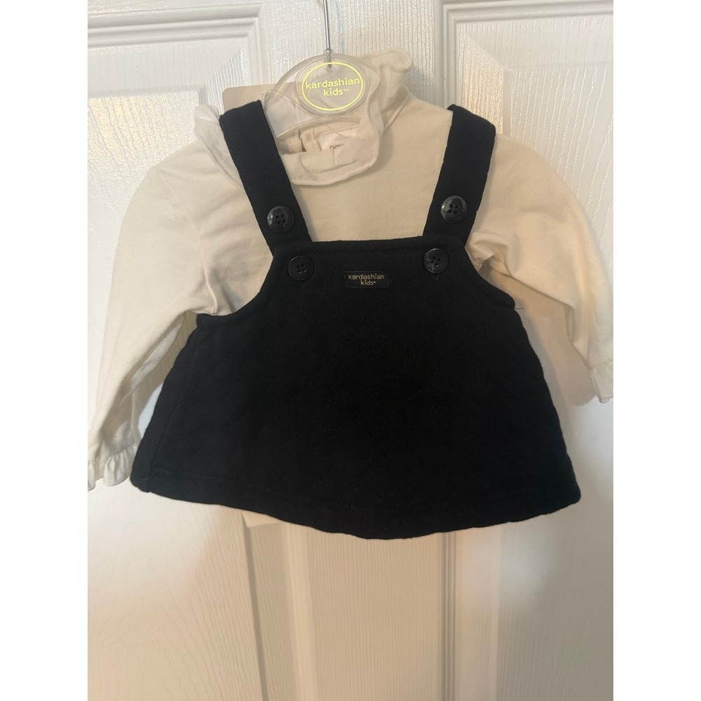 Kardashian Kids" two-piece baby girl outfit